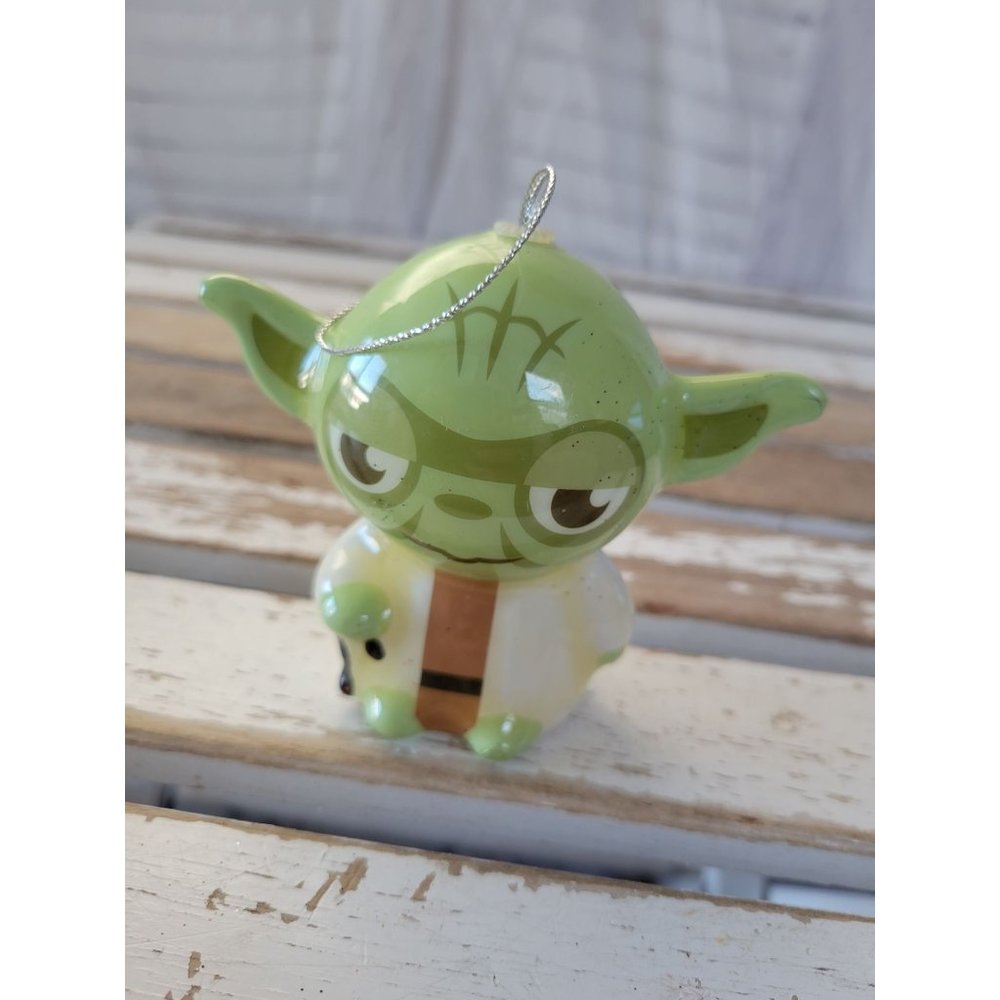 Star wars Yoda ornament Xmas holiday tree